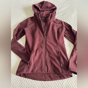 Athleta Triumph Hoodie maroon